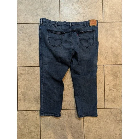 Levi’s 541 Men’s Jeans W50 L29 Blue Denim Regular Fit Straight Leg - Picture 2 of 9